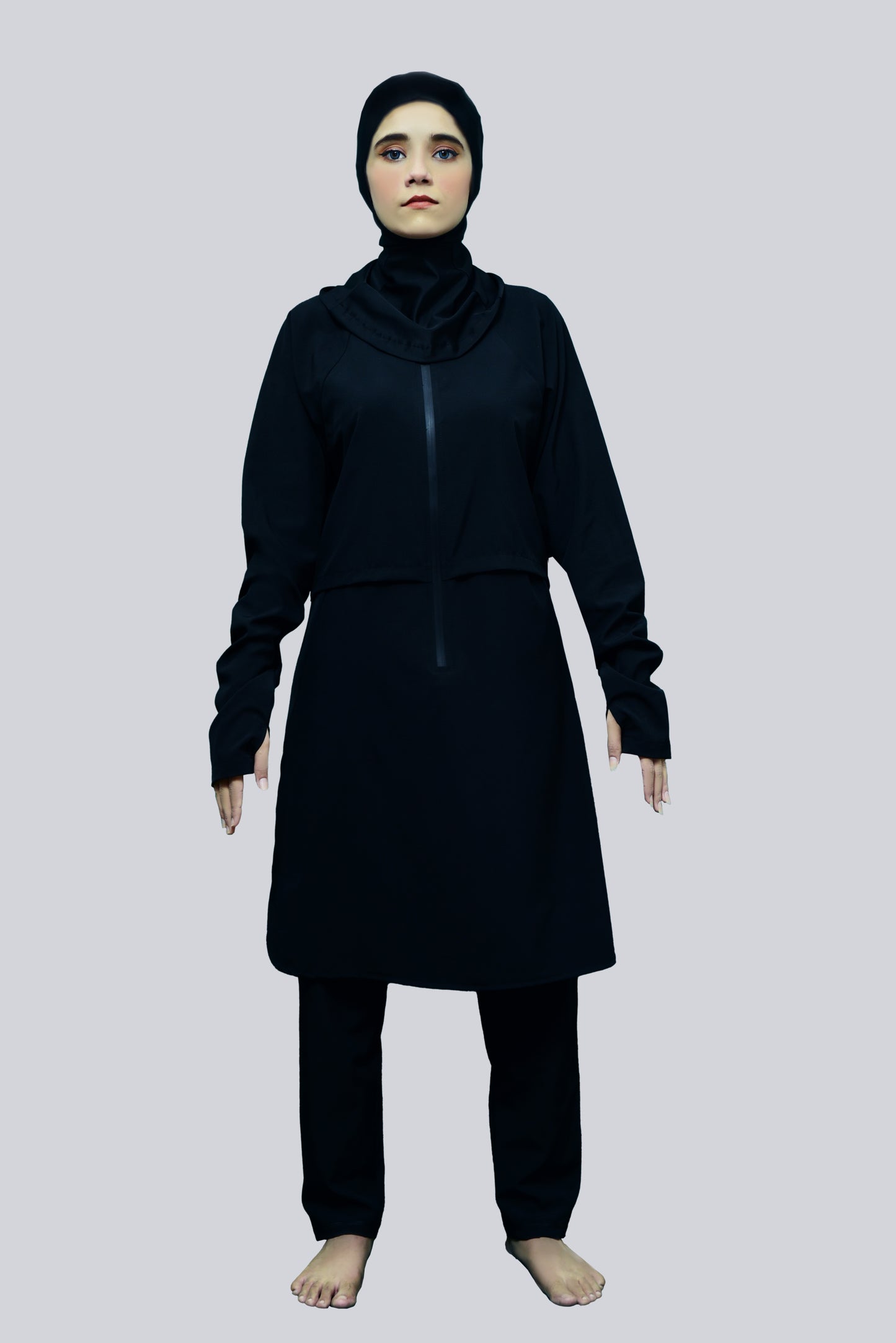 Burkini (with attached hood)