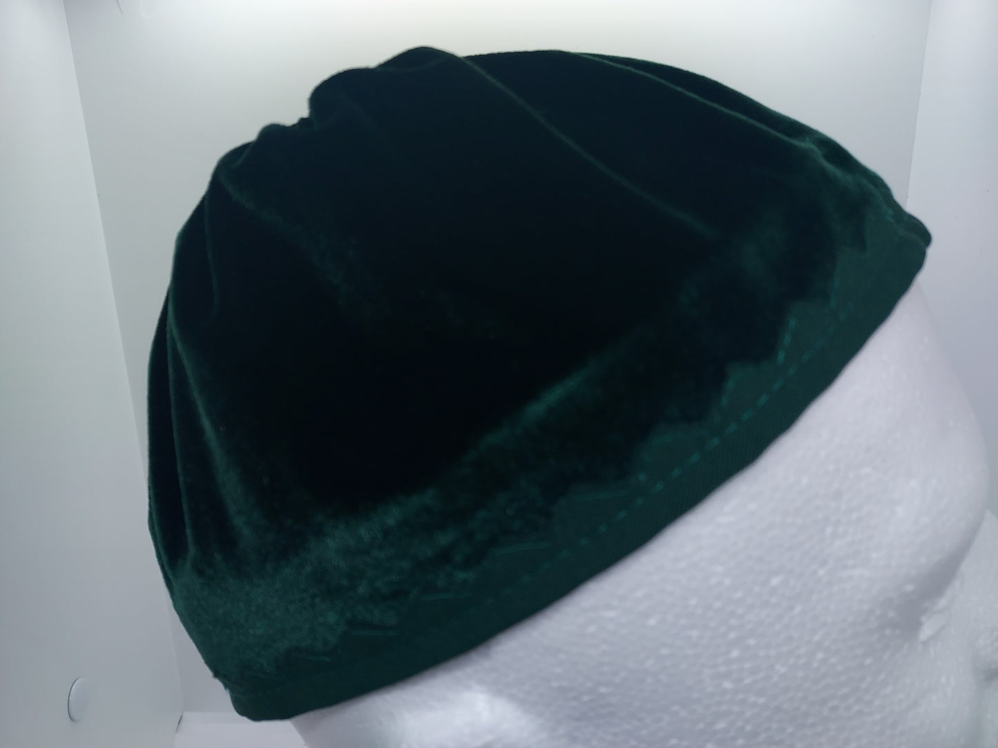 Green Men's Chechen Kufi hat