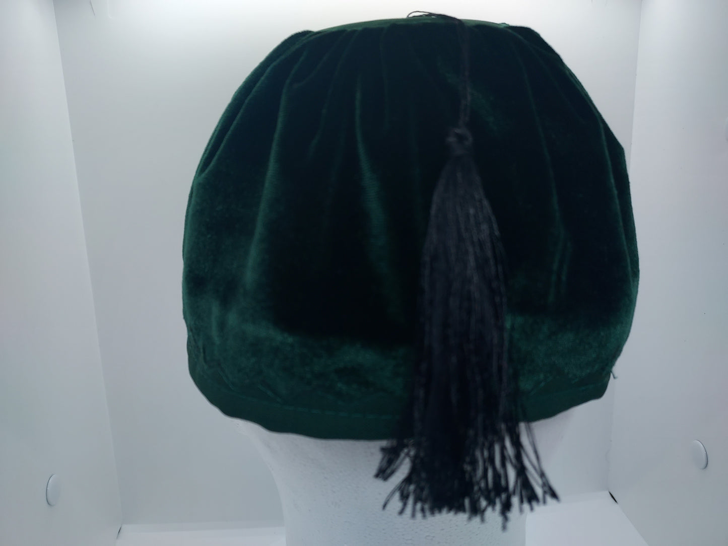 Green Men's Chechen Kufi hat