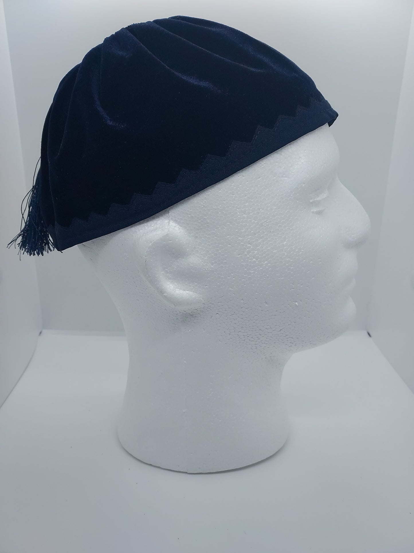 Blue Men's Chechen Kufi hat