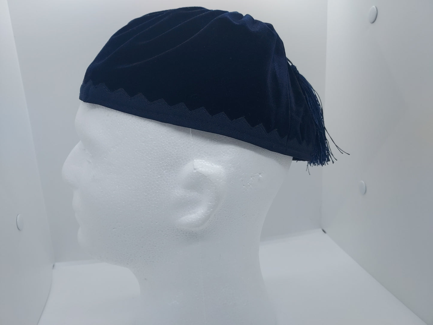 Blue Men's Chechen Kufi hat