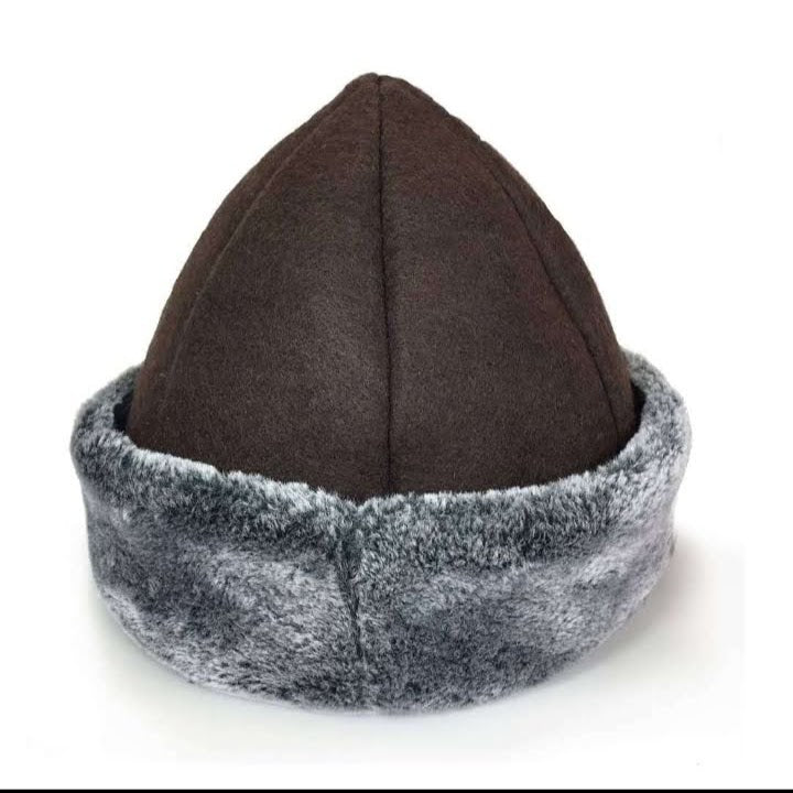 Brown felt like Alp hat